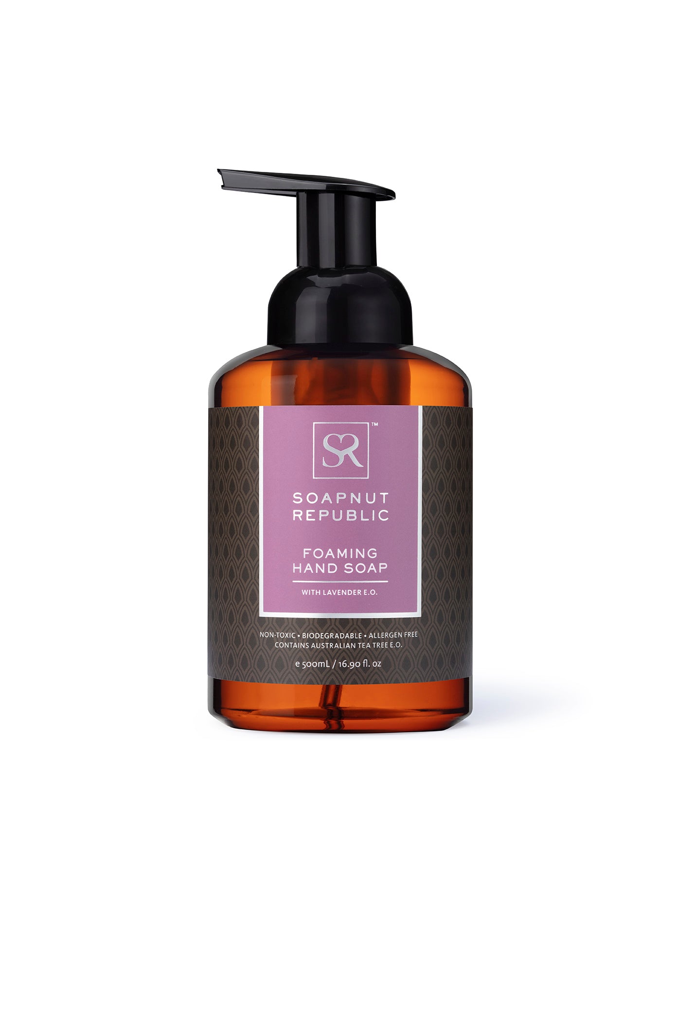 SKUMMENDE HÅNDSÆBE - SOAPNUT REPUBLIC - LAVENDEL