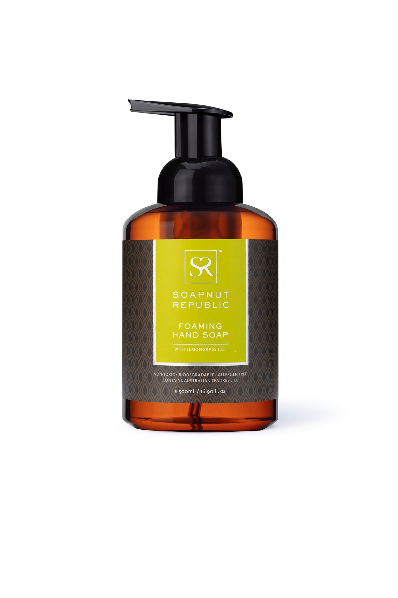 SKUMMENDE HÅNDSÆBE - SOAPNUT REPUBLIC - CITRONGRÆS