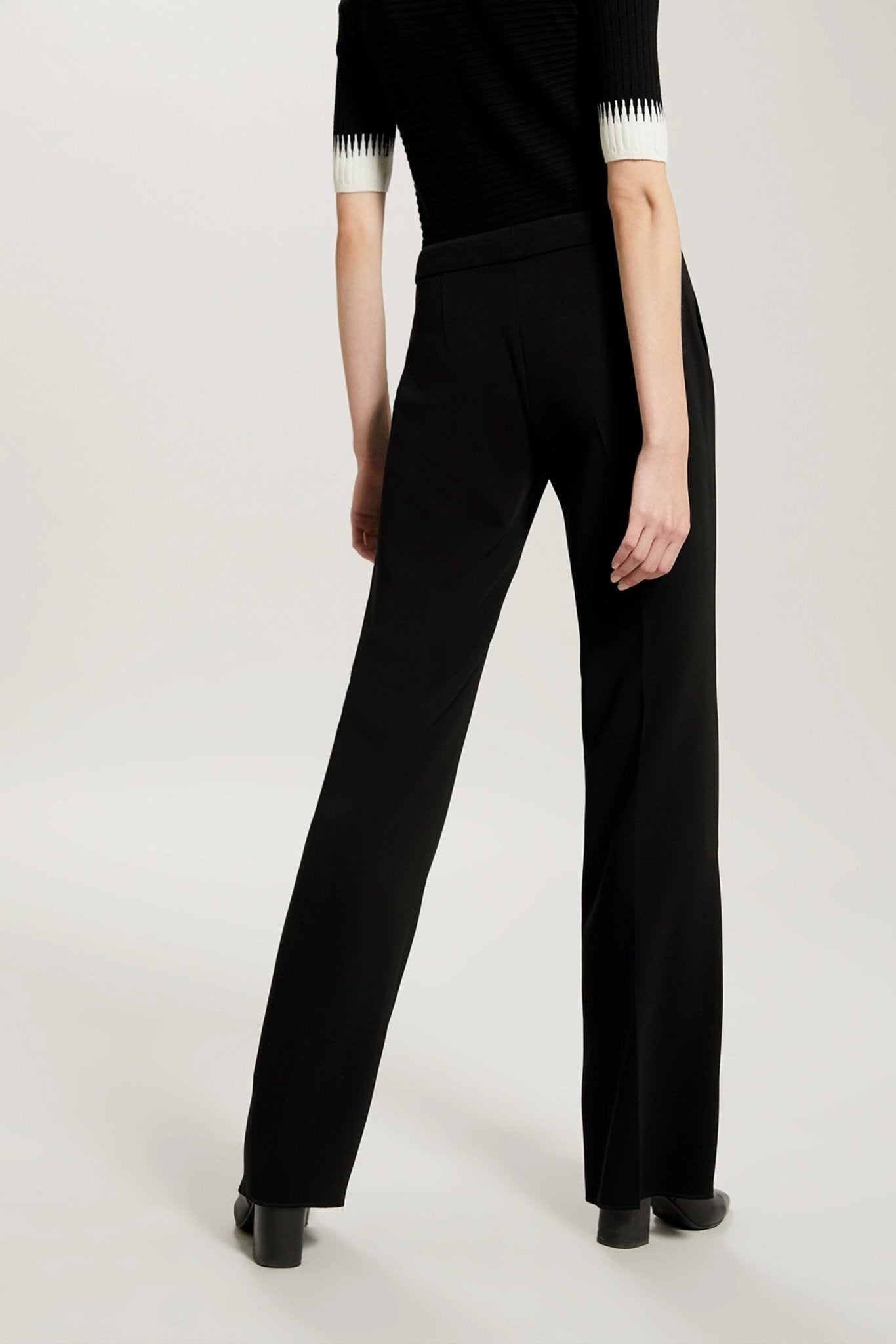 Penny Black - Lampo long Trouser - Black - Bukser - porteagauche