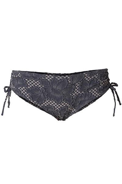 Viola Sky - Miss Belle Bikini Tanga - Blue / Grey - Badetøj - porteagauche