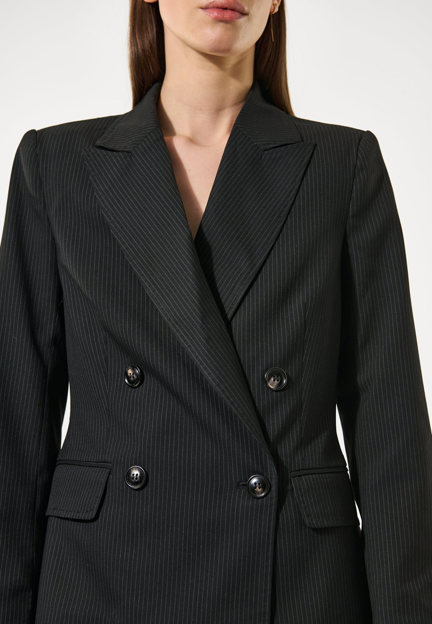 HELLADAE - DEA KUDIBAL - BLACK PINSTRIBE