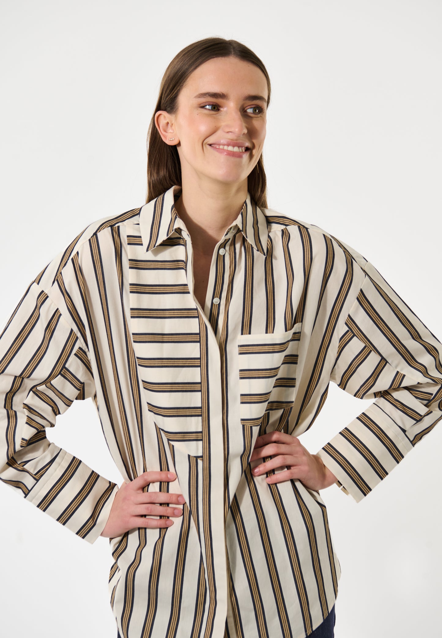 HALIMODEA - DEA KUDIBAL - CREAM STRIPE