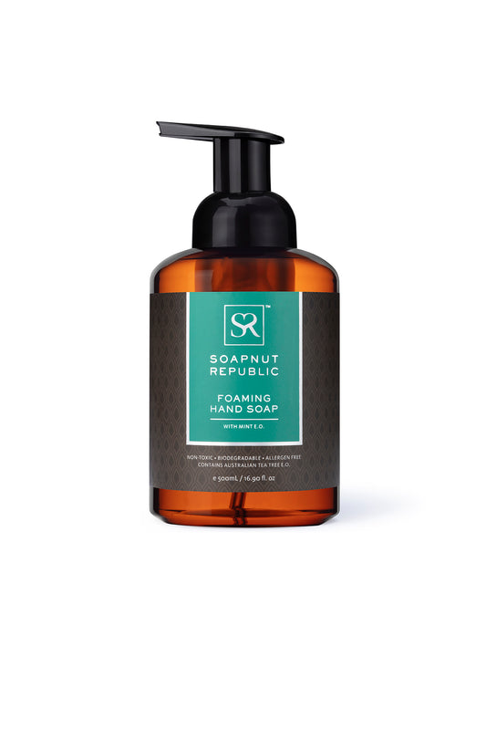 SKUMMENDE HÅNDSÆBE - SOAPNUT REPUBLIC - MINT
