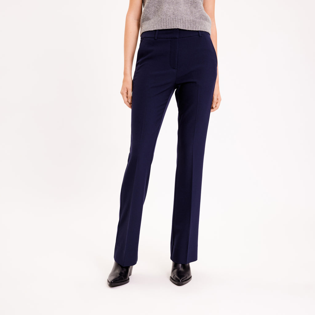 CLARA LONG PANTS  285 - FIVEUNITS - NAVY