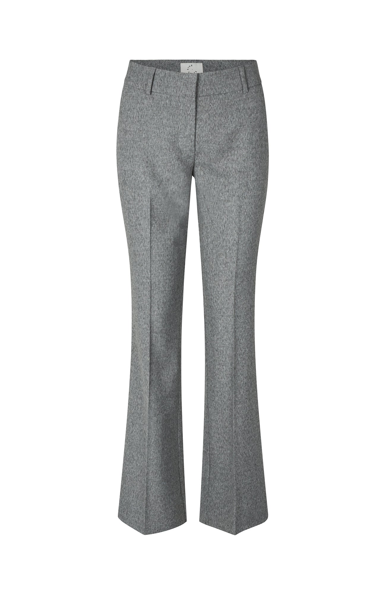 CLARA PANTS ANKLE  438 - FIVEUNITS - PEPPER MELANGE