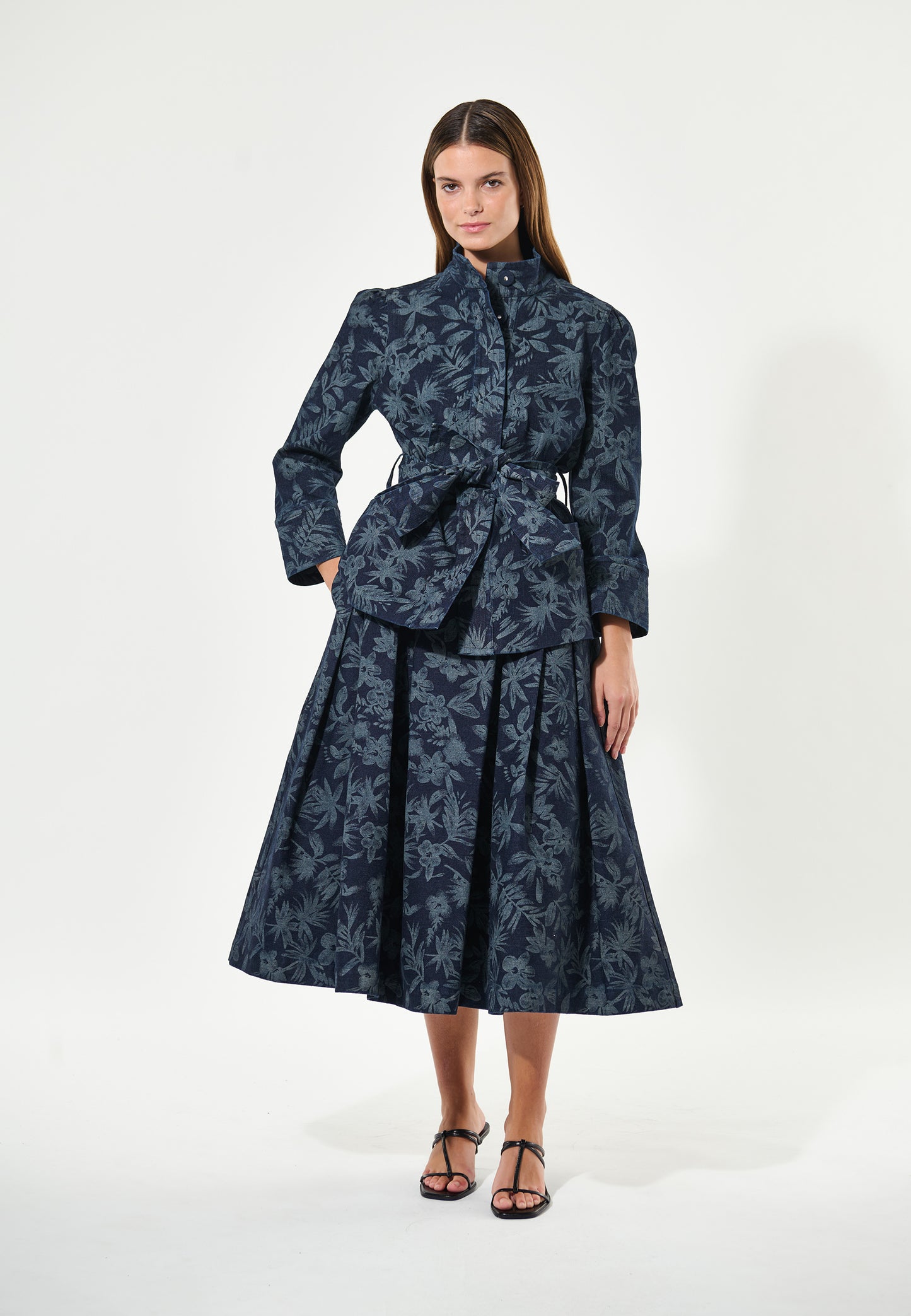 ELLADEA -DEA KUDIBAL - FLORAL DENIM