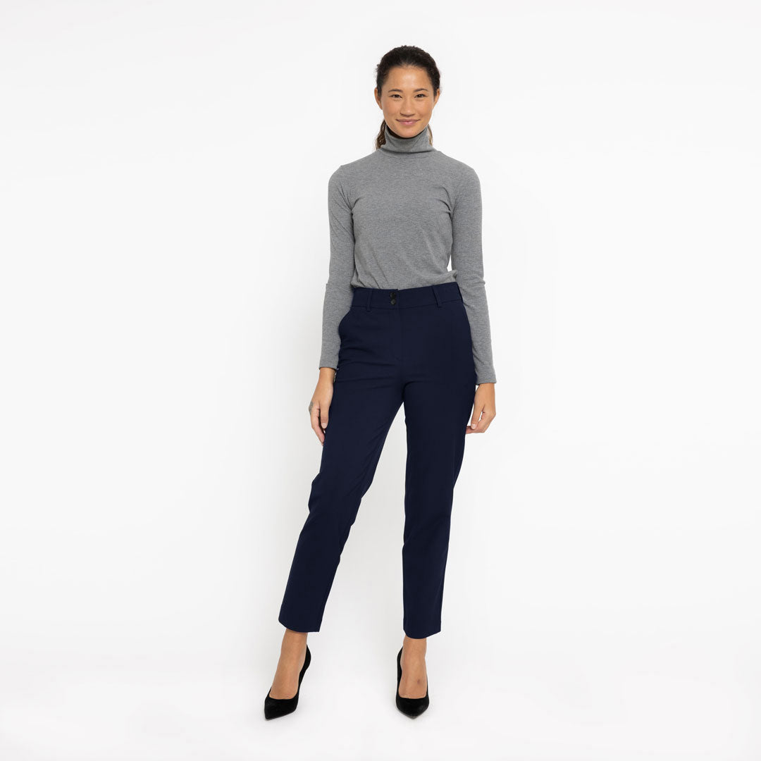 DAPHNE PANTS - FIVEUNITS - NAVY