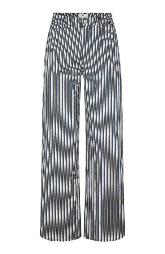ERICA - FIVE UNITS - INDIGO STRIPE