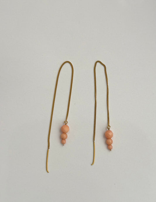 SHE /SINGLE - KIVILAI - GOLD PINK CORAL