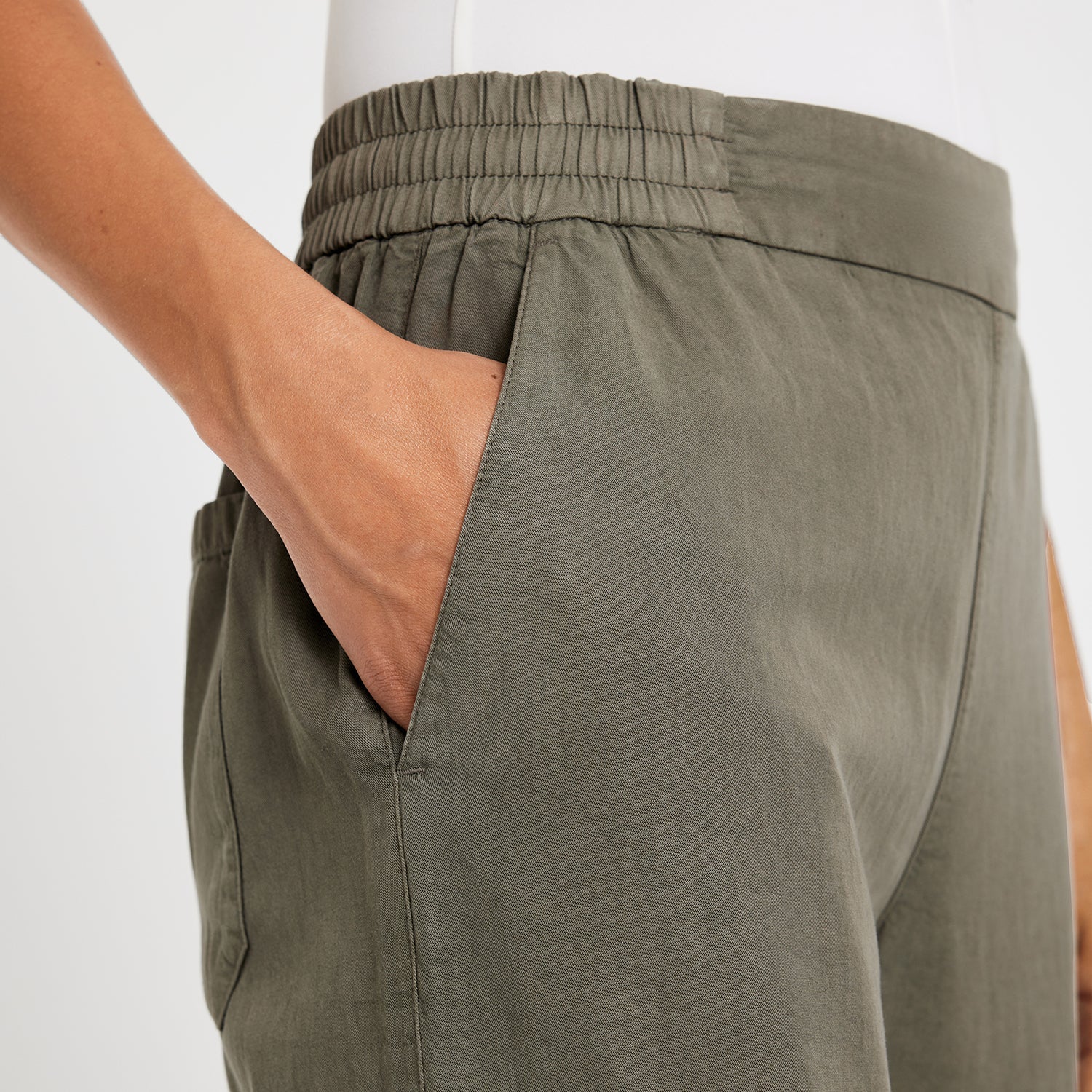 AGNES - FIVE UNITS - SMOKEY OLIVE - bukser - PAG STUDIO