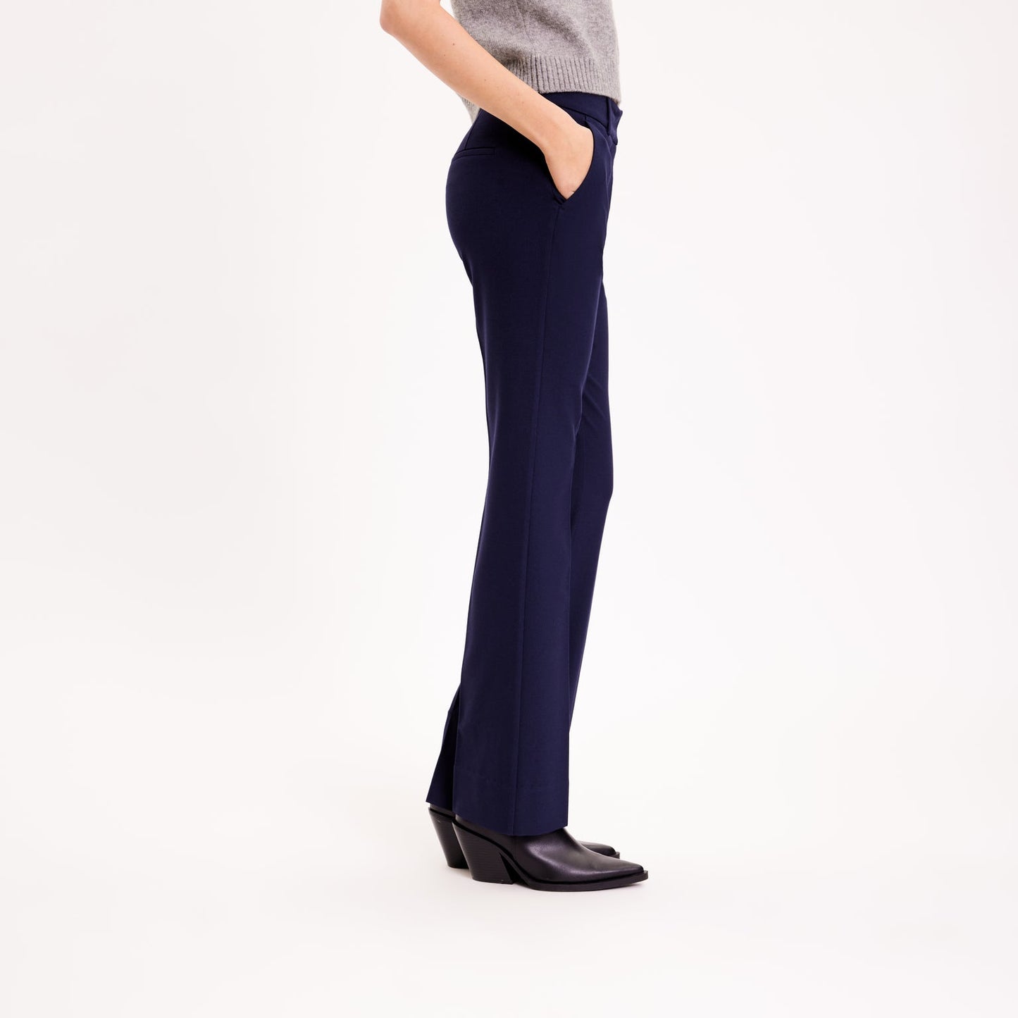 CLARA LONG PANTS 285 - FIVEUNITS - NAVY - Bukser - PAG STUDIO