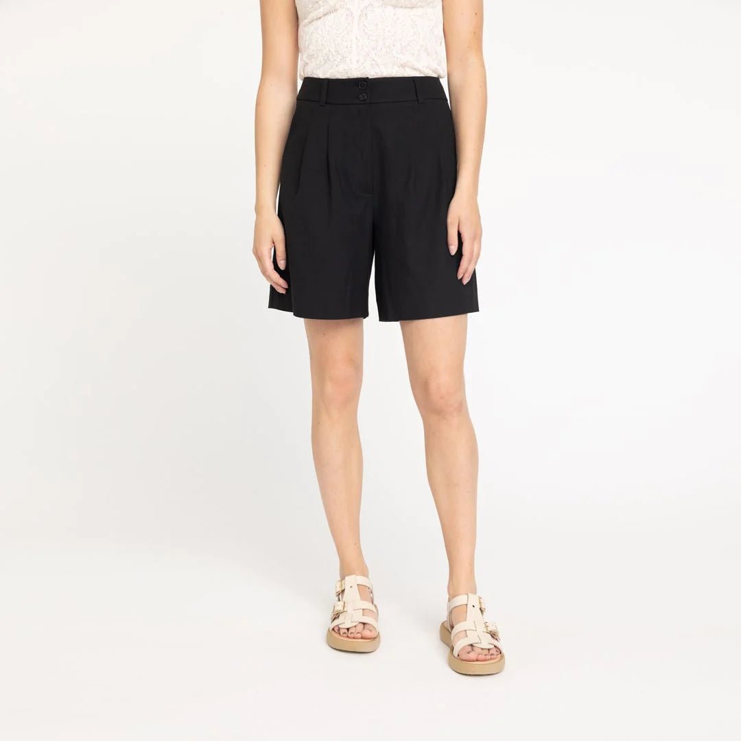 Karen shorts 396 - Fiveunits - Black - Bukser - PAG STUDIO