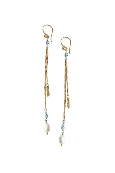 Kelly øreringe - IBU Jewels - Labradorite - øreringe - PAG STUDIO