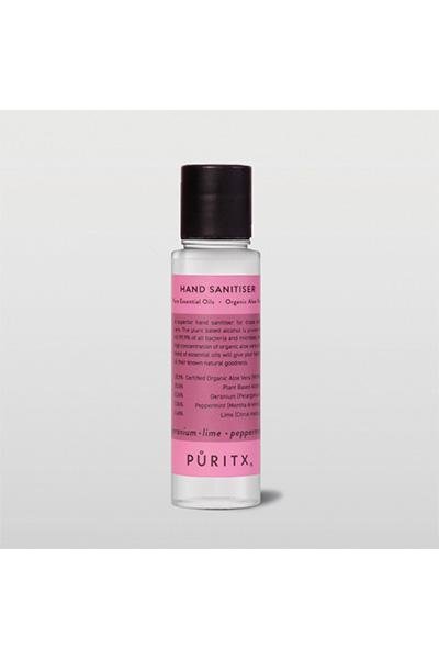 Puritx - Geranium, Lime, Peppermint - 60 ML - håndsprit - porteagauche